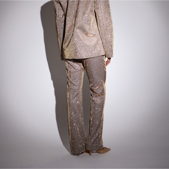 NWT SLA The Label Bronze Paloma Trouser Size M - Picture 10 of 17